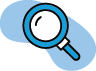Icon of magnifying glass