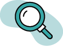Icon of magnifying glass