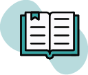 Icon of open book