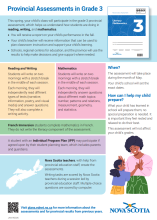 Image of parent guardian information flyer