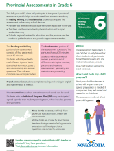 Icon of Grade 6 parent information sheet